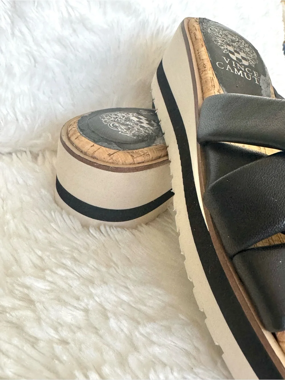 Vince Camuto Vivistie Slide Wedge Sandal 6.5